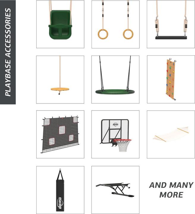 Produktbild BERG PlayBase Kletternetz L