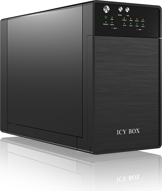 Actual product image Icy Box Raidsonic external dual RAID system for 3.5" SATA I (3.5")