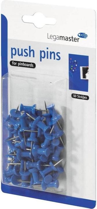 Produktbild Legamaster Pinnadel Blau, 50 Stück (50 Stück, 165 mm)