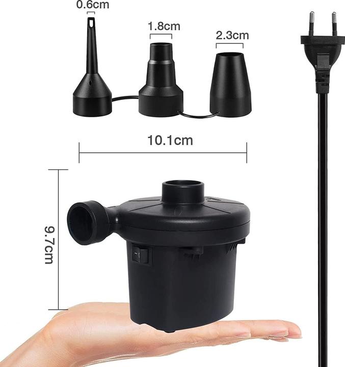 Produktbild Avenli Elektronische Luftpumpe mit 3 Adaptern