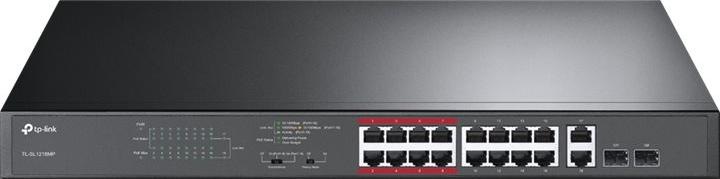 Produktbild TP-Link TL-SL1218MP (16 Ports)