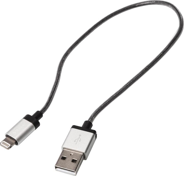 Image du produit Verbatim LightningCable Slver 30CM iPad (0.30 m, USB 2.0)