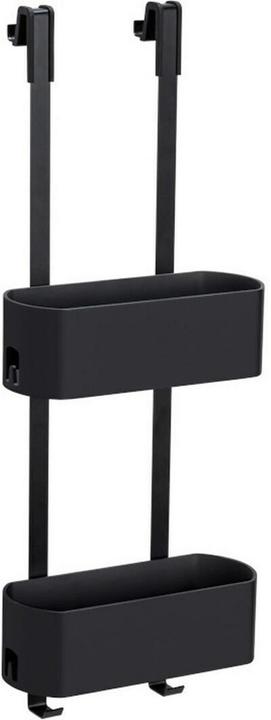 Produktbild Wenko Dusch-Caddy Schwarz/Schwarz matt, Edelstahl (25 x 15.50 x 65 cm)