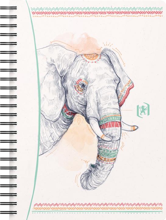 Produktbild Oxford Spiralbuch "GO Boho Spirit", A5 (A5, Liniert, Weicher Einband)