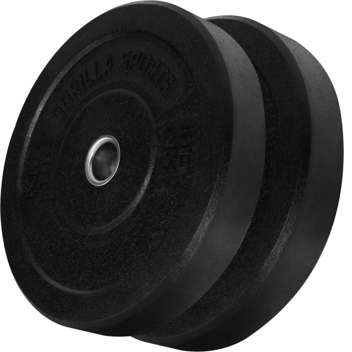 Immagine prodotto Gorilla Sports Piastre paraurti Hi Temp (2 x 25 kg)