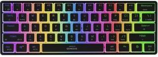 Actual product image Genesis Klawiatura Dla Graczy Thor 660 G2 Us Black Bezprzewodowa RGB Mechaniczna Gateron Brown (US, Cable, Wireless)