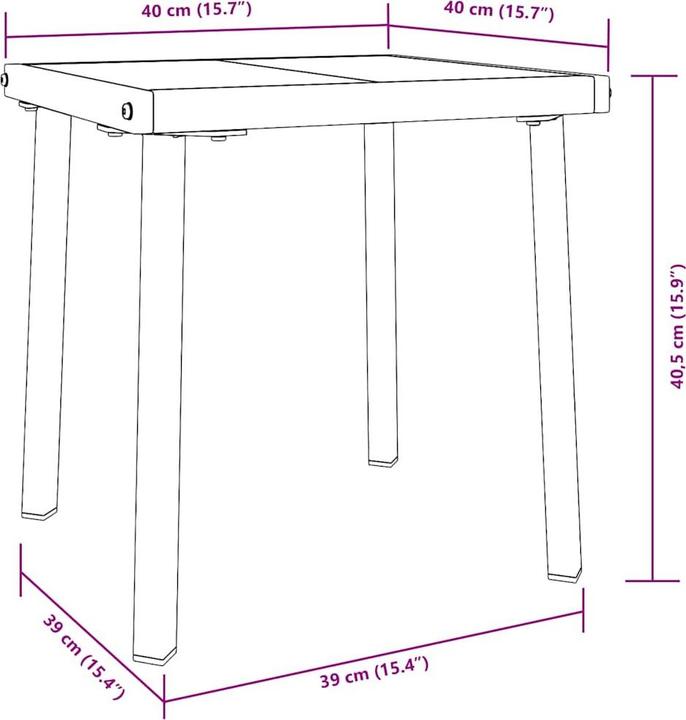 Immagine prodotto vidaXL Sonnenliege (197 cm)