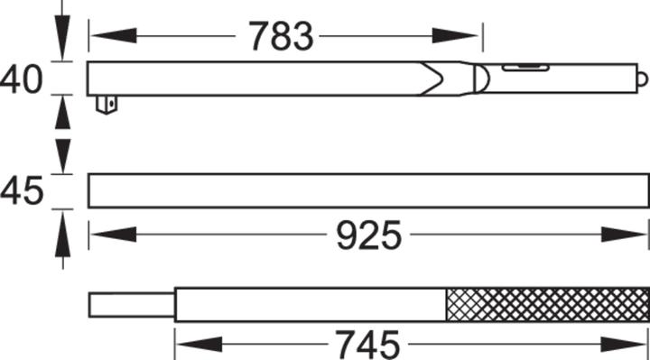 Produktbild Gedore 8572-01 Drehmomentschlüssel DREMOMETER F 1500-3000 Nm (1/2", 1500 Nm, 3000 Nm)
