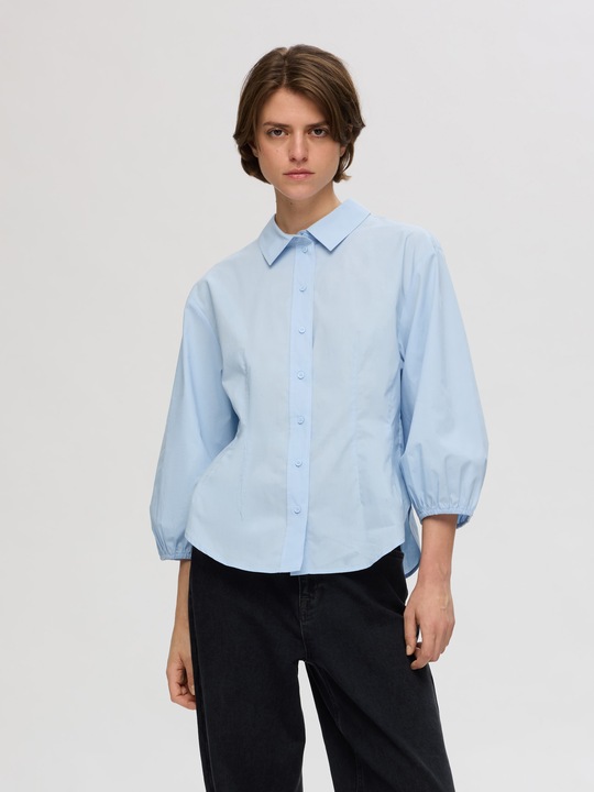 Immagine prodotto Selected Femme Camicia in cotone con maniche a 3/4 (38)