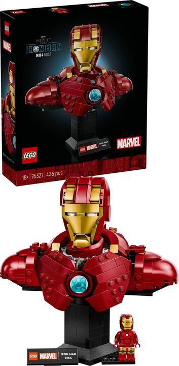 Actual product image LEGO Iron Man MK4 (76327, LEGO Marvel)