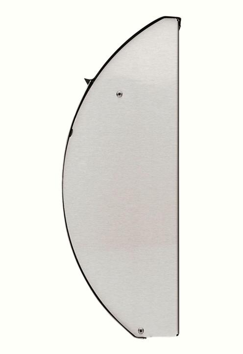 Productafbeelding Burg Wächter Modena 3857 Ni brievenbus Hoogte 335 mm Breedte 360 mm Diepte 127 mm Roestvrij staal DIN C4