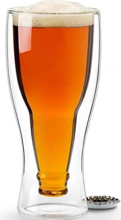 Produktbild TOP Bierflasche im Bierglas (0.30 l, 1 x)