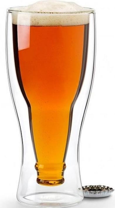 Produktbild TOP Bierflasche im Bierglas (0.30 l, 1 x)