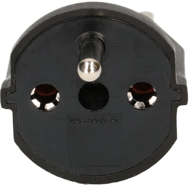 Produktbild Max Hauri Fixadapter Kupplung Schuko (Typ 23, CEE 7/7)