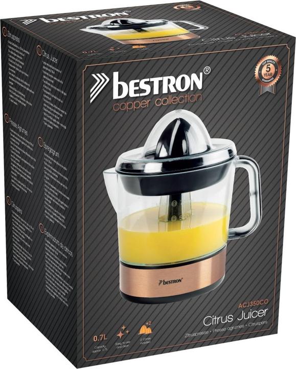 Productafbeelding Bestron Beste citruspers ACJ350CO 0,7L bk/ku 40W twee prijskegels
