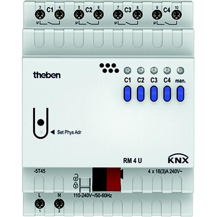 Theben, Aktor, Rm 4 U Knx (Schaltaktor)