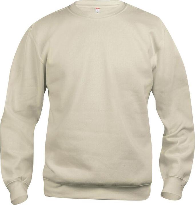 Produktbild Clique Sweatshirt Rundhals Basic 021030, Polyester, Baumwolle, hellbeige, S (S)