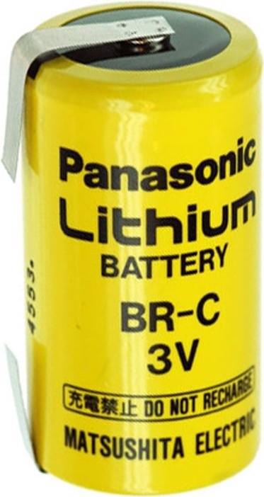 Actual product image Panasonic Akku BR-C Lithium Batterie Baby mit Lötfahnen in U-Form (1 pcs., Device specific, 5000 mAh)