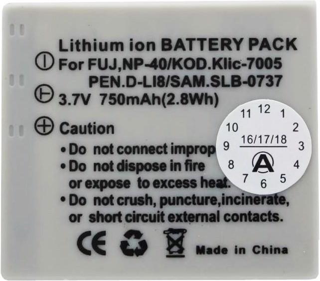 Actual product image Fujifilm Battery FinePix F700, M603 Zoom (Camera battery)