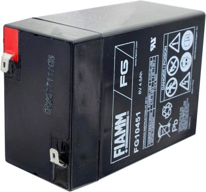 Image du produit Fiamm Akku FG10451, 6Volt 4,5Ah 3FM4.5 (6 V, 4.50 Ah)