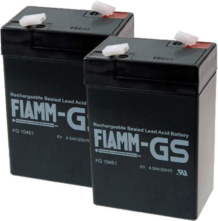 Produktbild Fiamm Akku APC RBC1 Akku, APC Back-UPS, Modell BK200BI (6 V, 4.50 Ah)