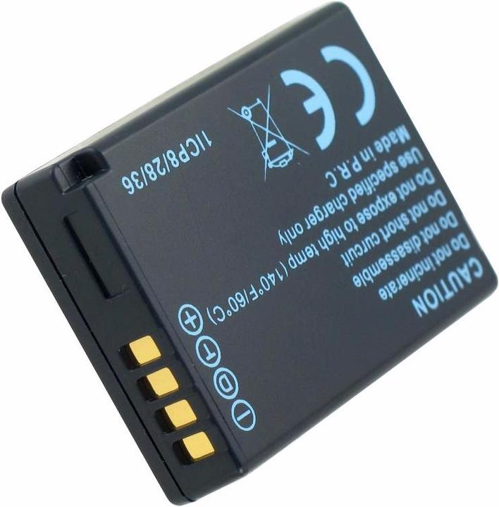 Actual product image Panasonic Battery DMC-TZ10, DMW-BCG10, DMW-BCG10PP (Camera battery)