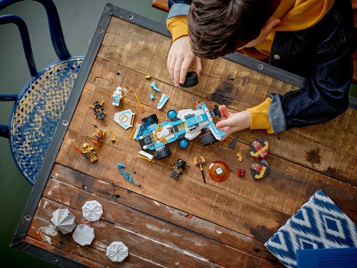 Produktbild LEGO Zanes Drachenpower-Spinjitzu-Rennwagen (71791, LEGO Ninjago)