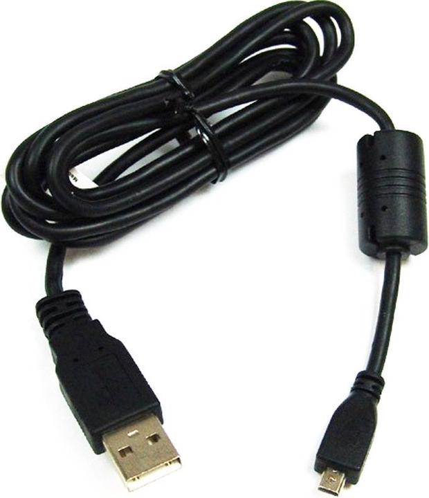 Actual product image AccuCell USB cable suitable for Casio, Nikon, Panasonic Lumix K1HA08CD0019 (Charger)