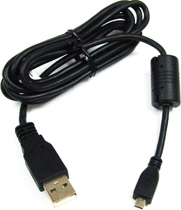 Produktbild AccuCell USB-Kabel passend für Casio, Nikon, Panasonic Lumix K1HA08CD0019 (Ladegerät)
