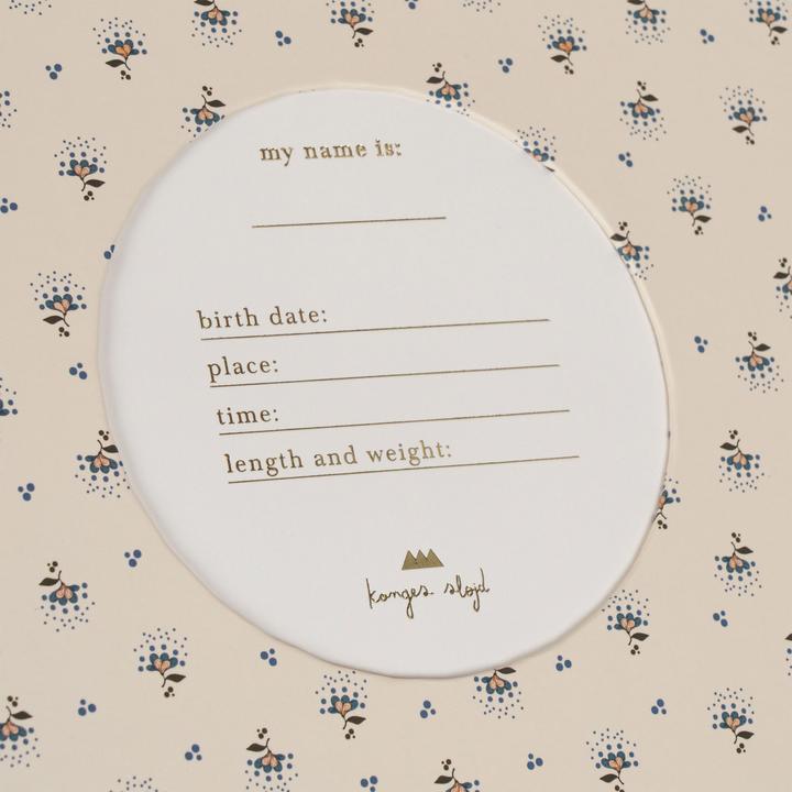Actual product image Konges Slojd Point Bleu memory box