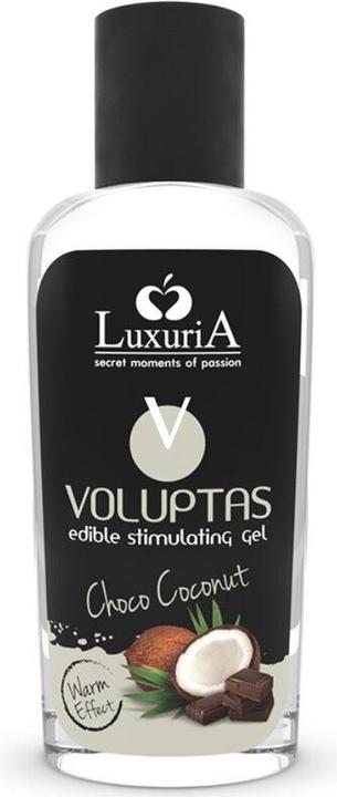 Actual product image Luxuria Voluptas Edible Stimulating Jelly Effect - Coconut And Cream 100 ml (100 ml)