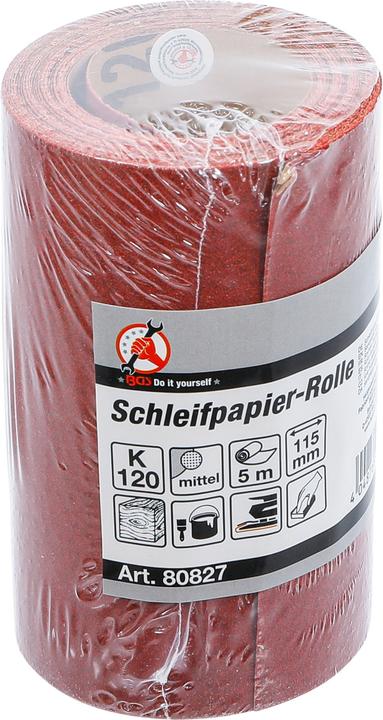 Actual product image BGS Sandpaper roll (120)