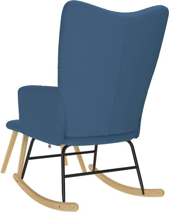 Produktbild vidaXL Schaukelstuhl mit Fusshocker