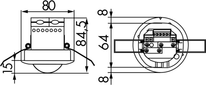 Produktbild BEG 92164 Präsenzmelder PD2-M-2C-11-48V- (12 m)