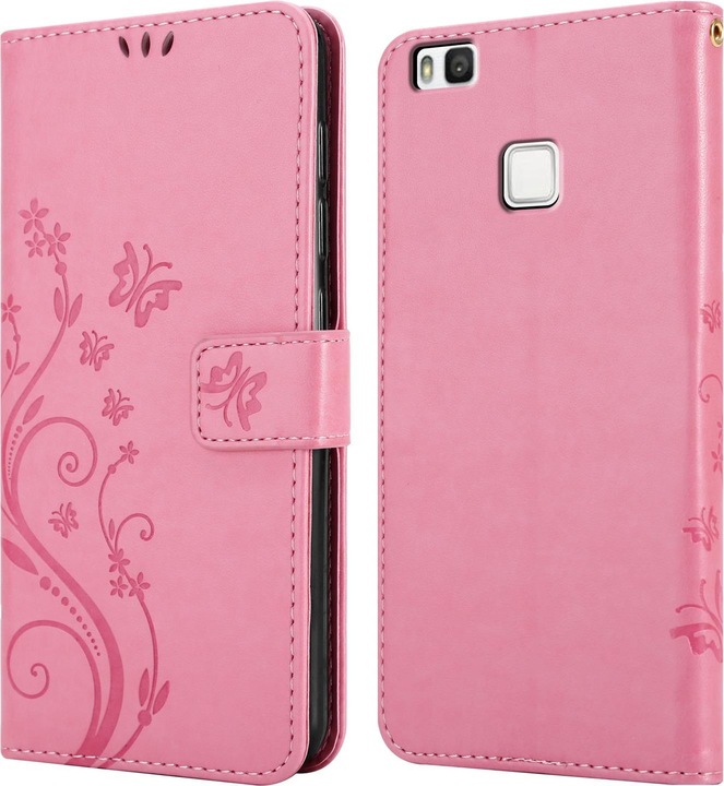 Produktbild Cadorabo Flower Book Cover (Huawei P9 Lite)