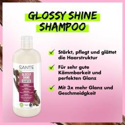 Image du produit Sante Shampooing Glossy Shine (Shampoing liquide, 500 ml)