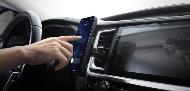 Productafbeelding Pitaka Apple iPhone13 Nieuwe Magmount Qi (Autoventilator) - MagsafeOnly