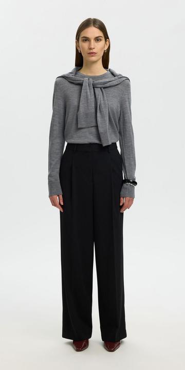 Produktbild Selected Slfthea Ls Knit Merino O-Neck Noos (XL)