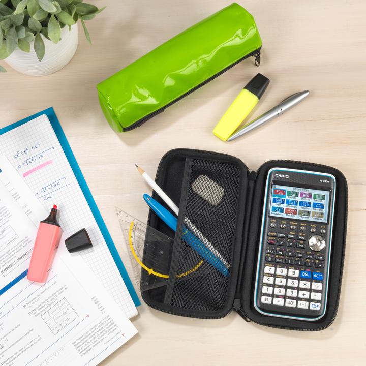 Actual product image Casio Protective bag in carbon design for graphic calculators