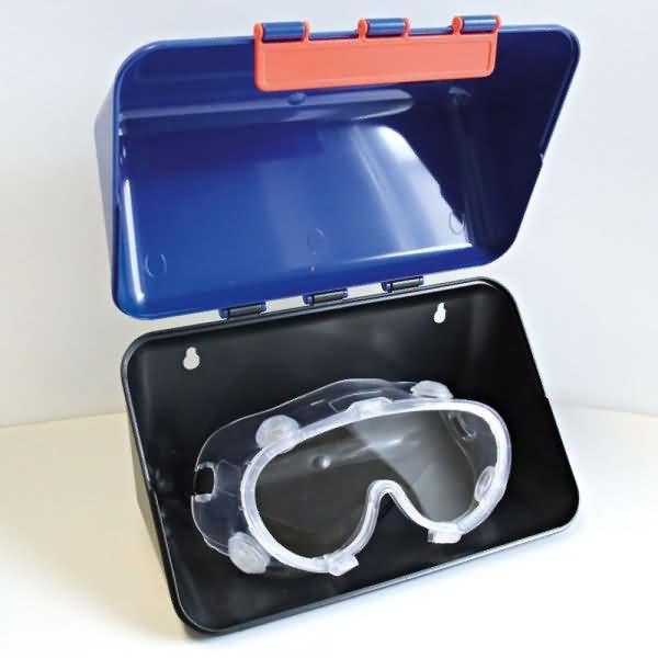 Thumbnail - Gebra, Schutzbrille + Gesichtsschutz, PSA-Schutzbox SecuBox, Mini, HxBxT 120x236x120 mm