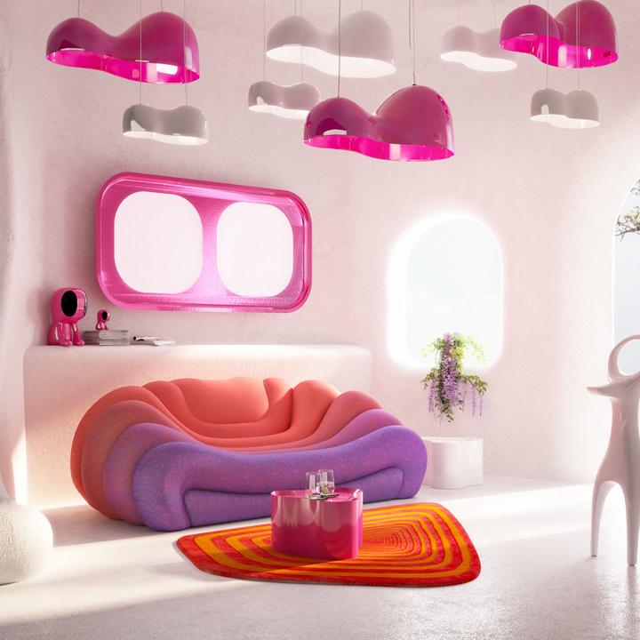 Produktbild Kare Design Hängeleuchte Cloud Beam Double Weiss 100cm