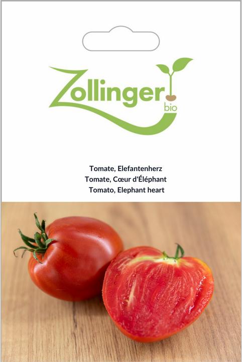 Produktbild Zollinger Bio Tomate, Elefantenherz (Gemüsesamen)