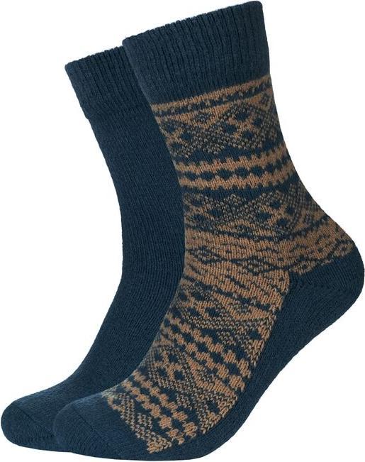 Produktbild Camano Jacquard Kuschelsocken (2er Pack, 39 - 42)