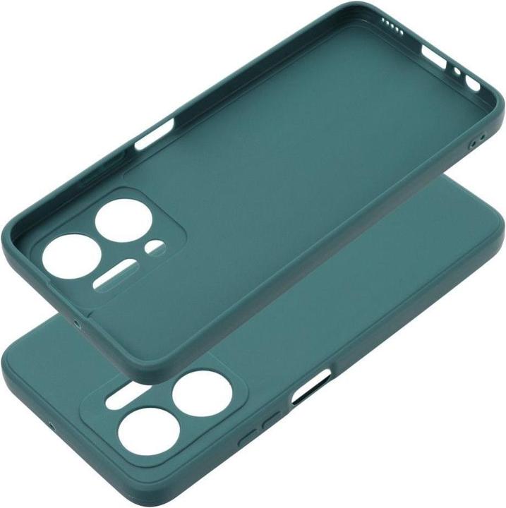 Actual product image OEM Back panel cover MATT case for HONOR X7a dark green (Honor X7a)