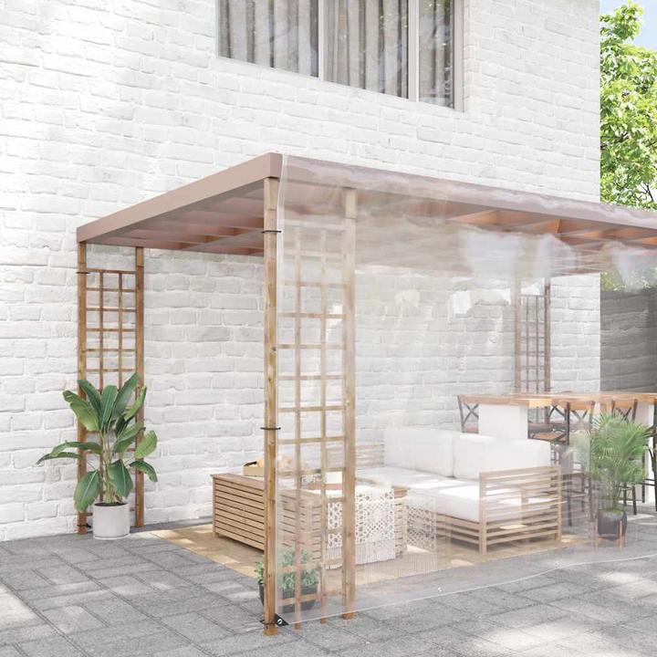 Actual product image vidaXL transparente Plane (8 x 8 m)