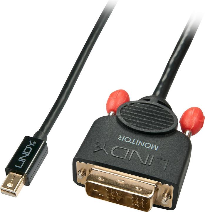 Produktbild Lindy Mini DisplayPort — DVI (1 m, DVI, DisplayPort, 1.2)