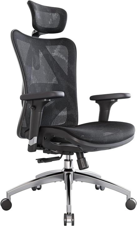 Actual product image Sihoo Ergonomischer Bürostuhl M57 mit 3D-Armlehnen und Lendenstütze