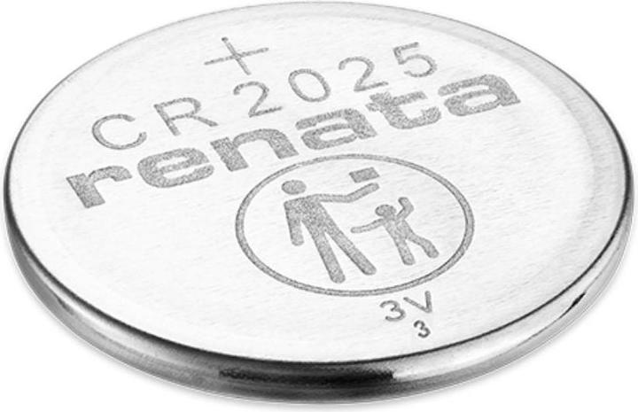 Produktbild Renata CR2025 Knopfzellen Batterie Lithium (1 Stk., CR2025, 180 mAh)