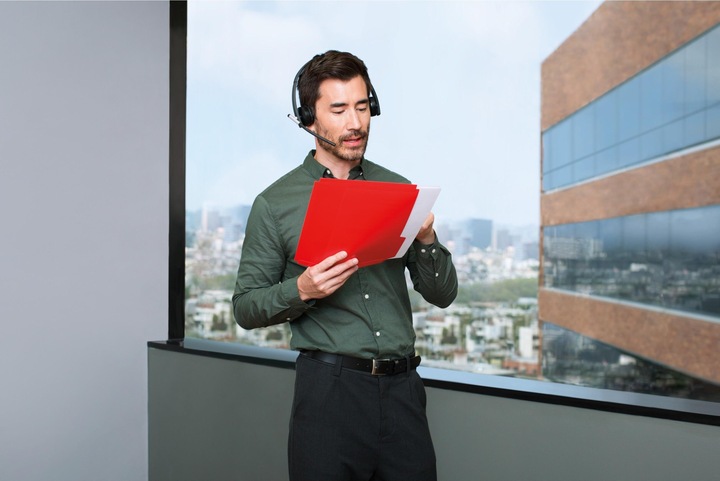 Image du produit Logitech H820e Mono (Sans fil, USB-A)