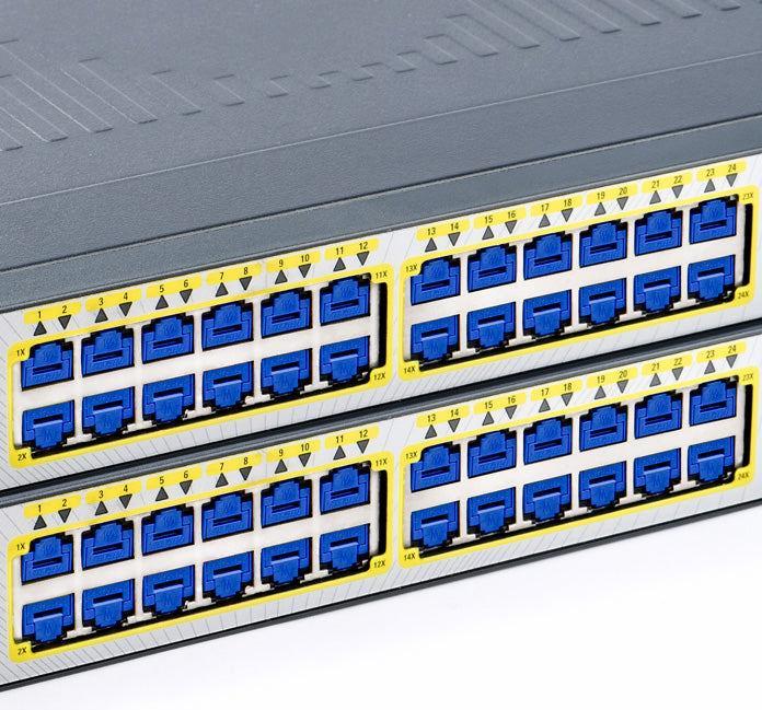 Image du produit Smart Keeper Basic RJ45 Port Blocker bleu foncé 100 pcs.